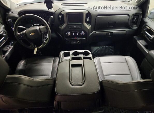 1GC1YLE72PF175846 2023 CHEVROLET SILVERADO White Вид панелі приладів