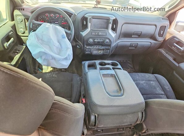 1GC1YLE73RF460350 2024 CHEVROLET SILVERADO White Вид панелі приладів