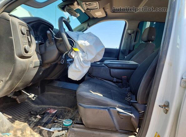 1GC1YLE73RF460350 2024 CHEVROLET SILVERADO White Вид салону спереду