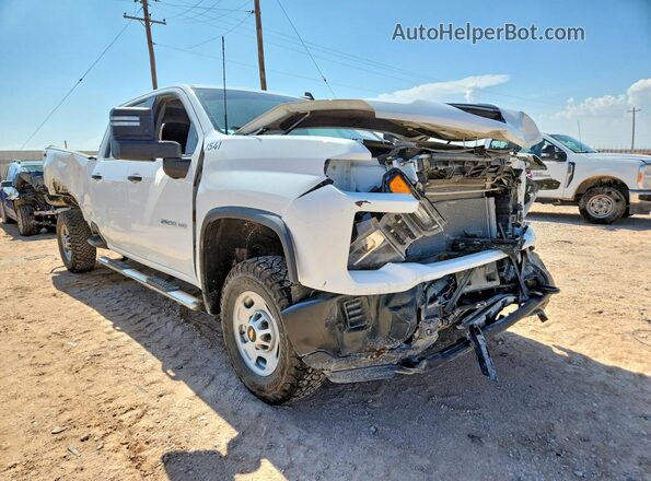 1GC1YLE73RF460350 2024 CHEVROLET SILVERADO White Передня права чверть