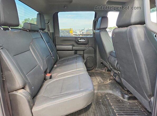 1GC1YLE77PF175938 2023 CHEVROLET SILVERADO White უკანა სავარძლების ხედი