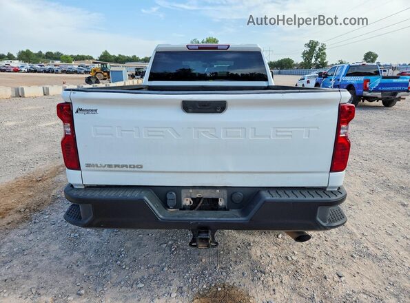 1GC1YLE77PF175938 2023 CHEVROLET SILVERADO White უკანა ხედი