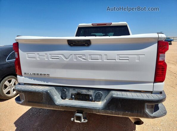 1GC1YLE78PF167590 2023 CHEVROLET SILVERADO White უკანა ხედი
