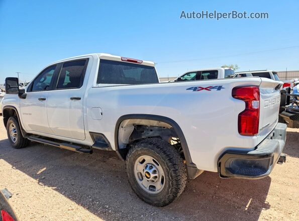 1GC1YLE78PF167590 2023 CHEVROLET SILVERADO White უკანა მარცხენა