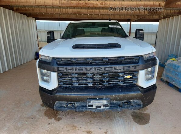 1GC1YLE78PF167590 2023 CHEVROLET SILVERADO White წინა ხედი