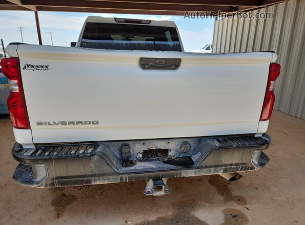1GC1YLE78PF167590 2023 CHEVROLET SILVERADO White VIN კოდის სტიკერის ხედი