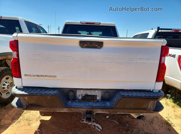 1GC1YLE7XPF175948 2023 CHEVROLET SILVERADO White უკანა ხედი