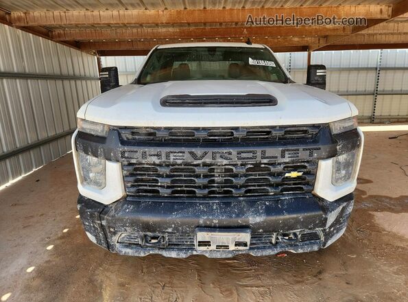 1GC1YLE7XPF175948 2023 CHEVROLET SILVERADO White წინა ხედი
