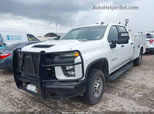 1GC1YLEY4PF218060 2023 CHEVROLET SILVERADO Белый Вид спереди