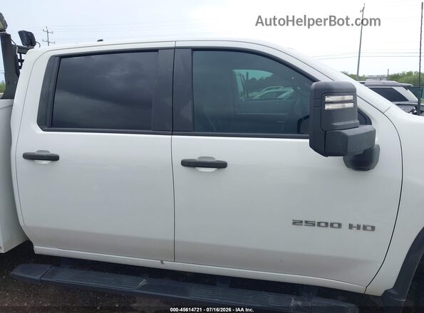 1GC1YLEY4PF218060 2023 CHEVROLET SILVERADO Белый Вид задней части салона