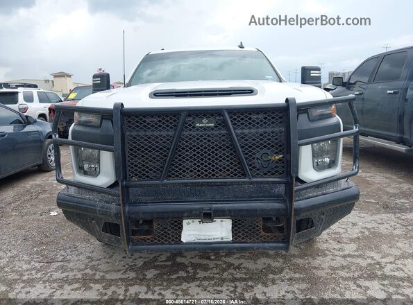 1GC1YLEY4PF218060 2023 CHEVROLET SILVERADO Белый Вид щитка приборов