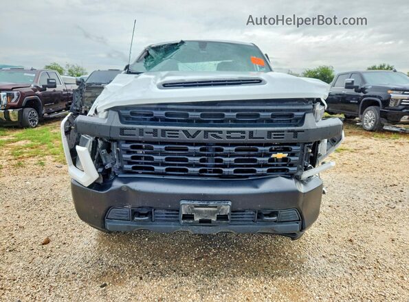 1GC1YLEY8NF180197 2022 CHEVROLET SILVERADO White Widok z przodu