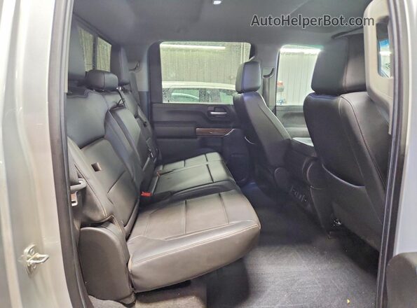 1GC1YNE70LF220045 2020 CHEVROLET SILVERADO Silver უკანა სავარძლების ხედი