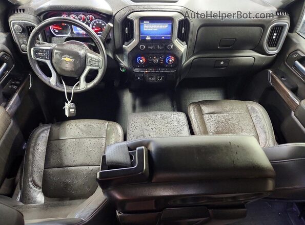 1GC1YNE70LF220045 2020 CHEVROLET SILVERADO Silver წინა პანელის ხედი