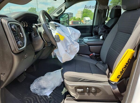 1GC1YNEY5NF201924 2022 CHEVROLET SILVERADO White Front interior view