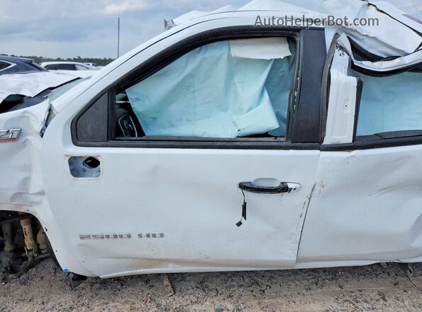 1GC1YNEY6PF226284 2023 CHEVROLET SILVERADO White Vista interior delantera