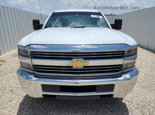 1GC2CUEG1HZ349897 2017 CHEVROLET SILVERADO Белый Вид наклейки с VIN-кодом