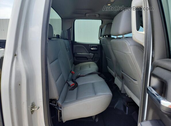 1GC2CUEG1HZ349897 2017 CHEVROLET SILVERADO Белый Вид задних сидений