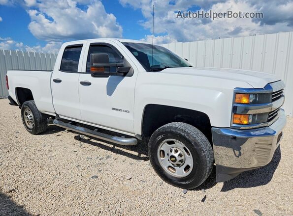 1GC2CUEG1HZ349897 2017 CHEVROLET SILVERADO Белый Передняя правая четверть