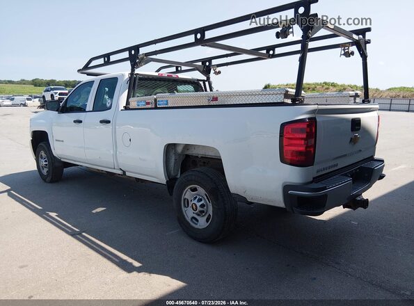 1GC2CUEG5JZ260131 2018 CHEVROLET SILVERADO White Հետևի ձախ