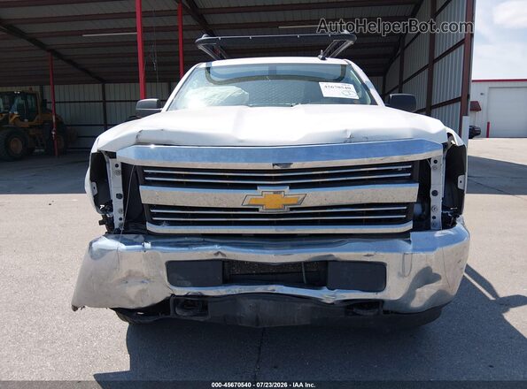1GC2CUEG5JZ260131 2018 CHEVROLET SILVERADO White Դիմացի տեսք