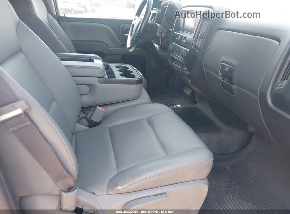 1GC2CUEG9HZ242886 2017 CHEVROLET SILVERADO Silver წინა სალონის ხედი