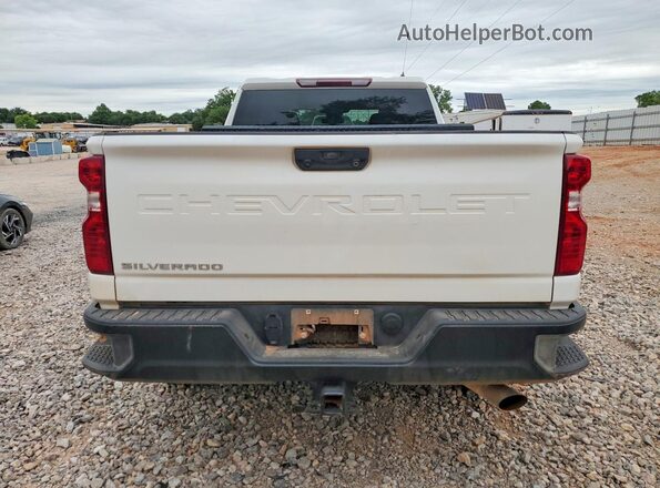 1GC2KLE72SF318809 2025 CHEVROLET SILVERADO White Widok z tyłu