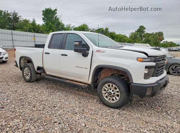 1GC2KLE72SF318809 2025 CHEVROLET SILVERADO White Przód prawy