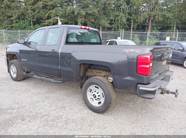 1GC2KUEG1GZ341803 2016 CHEVROLET SILVERADO Серый Задняя левая четверть
