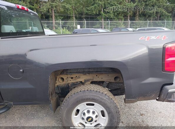 1GC2KUEG1GZ341803 2016 CHEVROLET SILVERADO Серый Вид щитка приборов