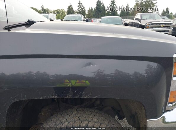 1GC2KUEG1GZ341803 2016 CHEVROLET SILVERADO Серый Вид задней части салона