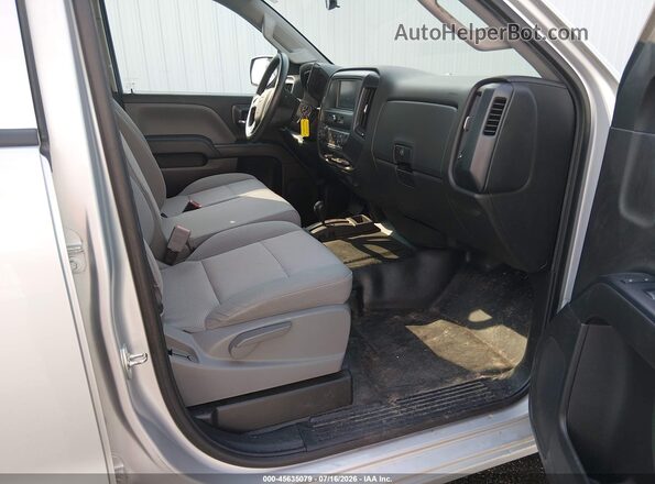 1GC2KUEG1HZ307085 2017 CHEVROLET SILVERADO Silver Vista interior delantera