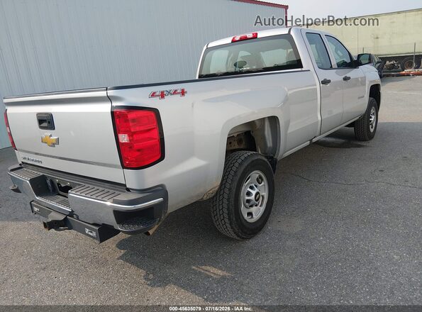 1GC2KUEG1HZ307085 2017 CHEVROLET SILVERADO Silver Trasero derecho