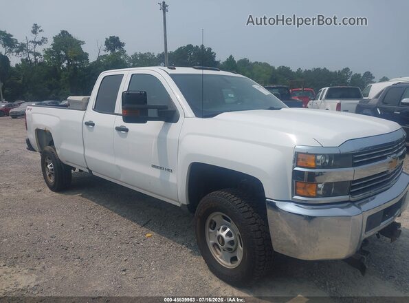 1GC2KUEG2GZ274841 2016 CHEVROLET SILVERADO White Rear interior view