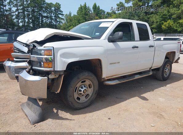 1GC2KUEG2JZ118760 2018 CHEVROLET SILVERADO White Przód lewy