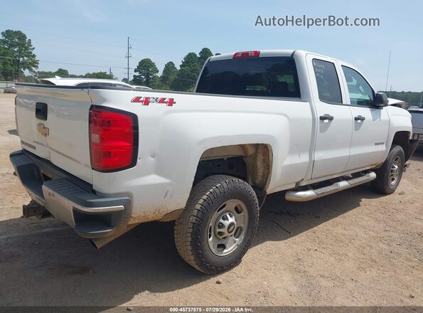 1GC2KUEG2JZ118760 2018 CHEVROLET SILVERADO White Tył prawy