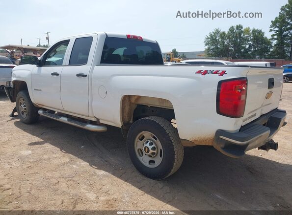 1GC2KUEG2JZ118760 2018 CHEVROLET SILVERADO White Tył lewy