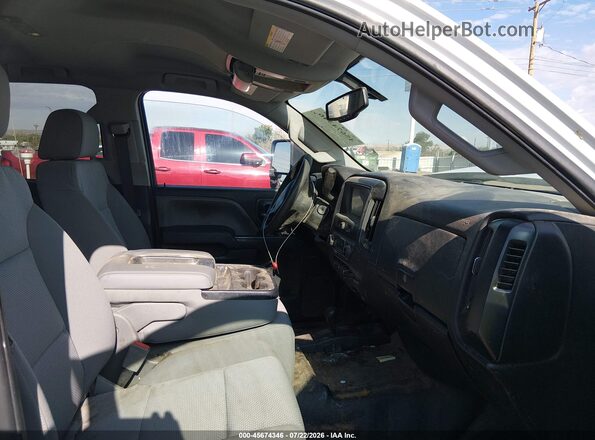 1GC2KUEG3HZ309212 2017 CHEVROLET SILVERADO White წინა სალონის ხედი