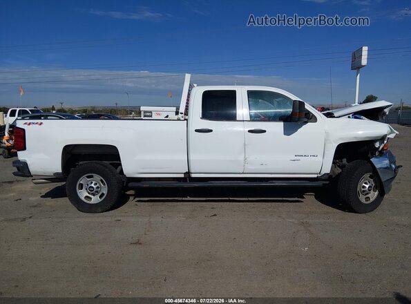 1GC2KUEG3HZ309212 2017 CHEVROLET SILVERADO White უკანა სალონის ხედი