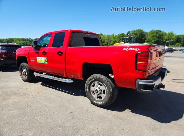 1GC2KUEG7GZ343023 2016 CHEVROLET SILVERADO Red უკანა მარცხენა