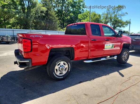 1GC2KUEG7GZ343023 2016 CHEVROLET SILVERADO Red უკანა მარჯვენა