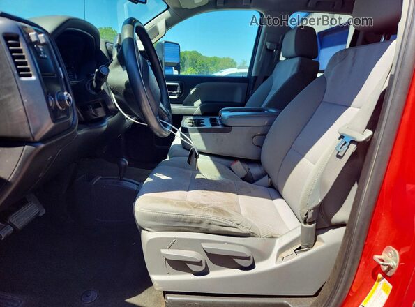 1GC2KUEG7GZ343023 2016 CHEVROLET SILVERADO Red წინა სალონის ხედი