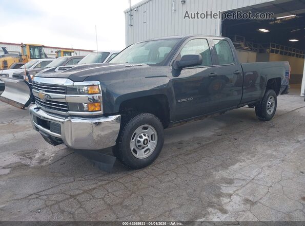 1GC2KUEY0JZ129488 2018 CHEVROLET SILVERADO Gray წინა მარცხენა ხედი სამი მეოთხედიდან
