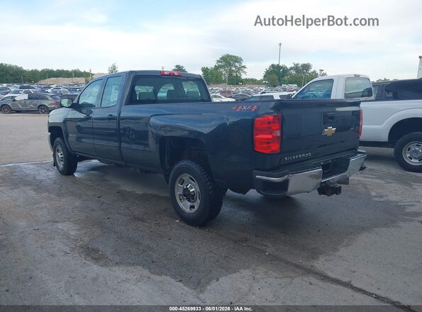 1GC2KUEY0JZ129488 2018 CHEVROLET SILVERADO Gray უკანა მარცხენა