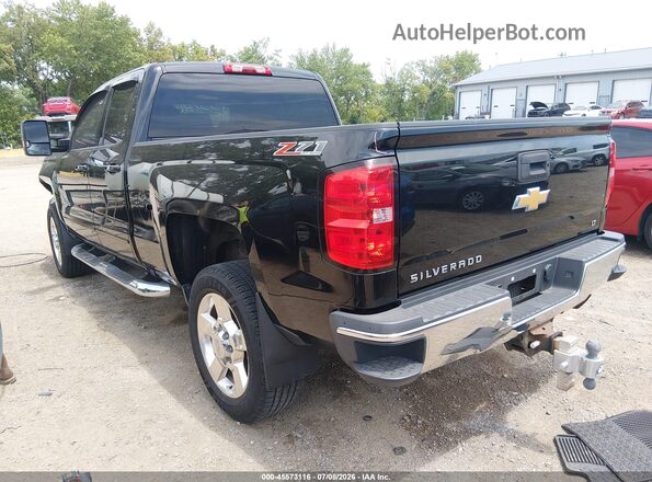 1GC2KVEG1GZ286100 2016 CHEVROLET SILVERADO Черный Задняя левая четверть