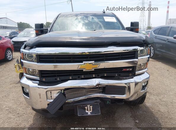 1GC2KVEG1GZ286100 2016 CHEVROLET SILVERADO Черный Вид щитка приборов