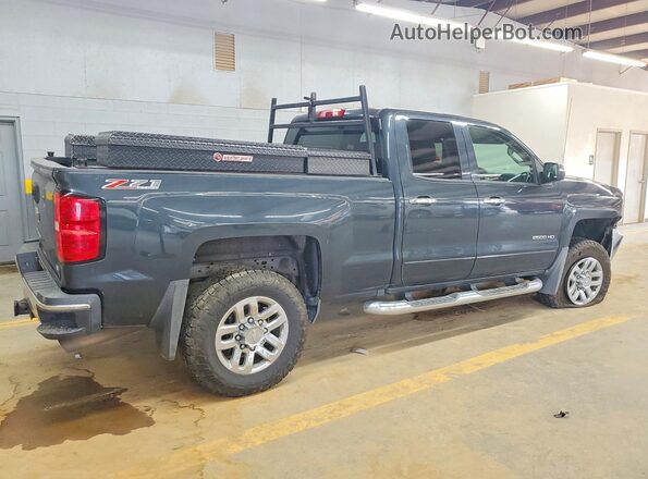 1GC2KVEG2HZ276578 2017 CHEVROLET SILVERADO Blue Trasero derecho