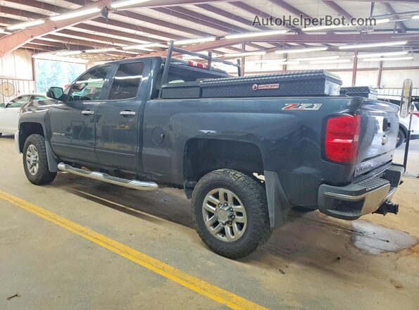 1GC2KVEG2HZ276578 2017 CHEVROLET SILVERADO Blue Trasero izquierdo