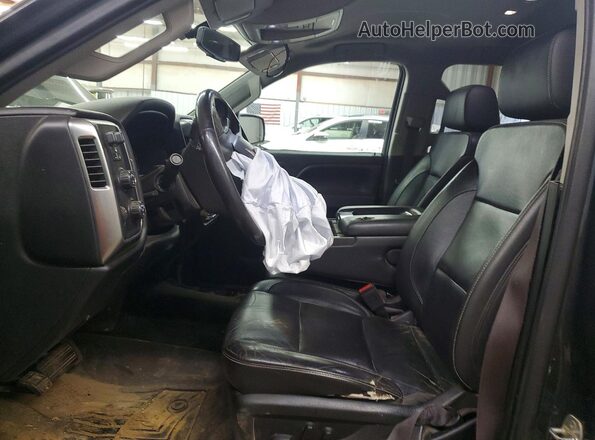 1GC2KVEG2HZ276578 2017 CHEVROLET SILVERADO Blue Vista interior delantera