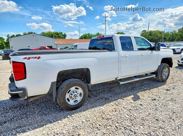 1GC2KVEG3JZ250268 2018 CHEVROLET SILVERADO Белый Задняя правая четверть